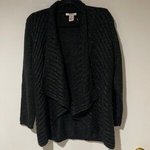 Covington Black Sweater Large Petite